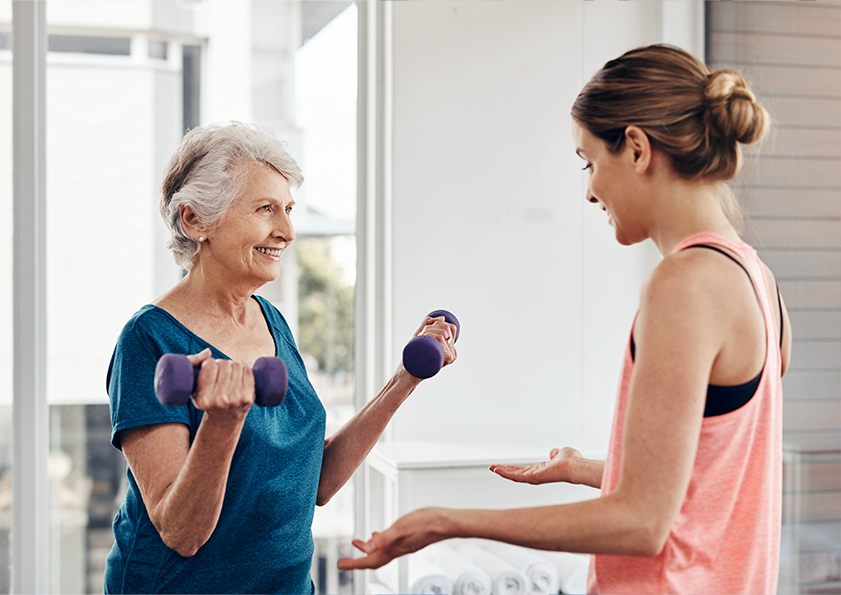 Renforcement musculaire en groupe de niveau Renforcement musculaire en groupe de niveau