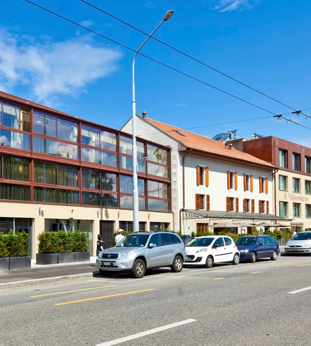 Clinique Châtelaine à Genève - Ensemble Maisonneuve